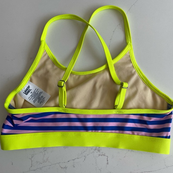 Lands’ End Kids’ Rashguard and Swimsuit top - Picture 6 of 13